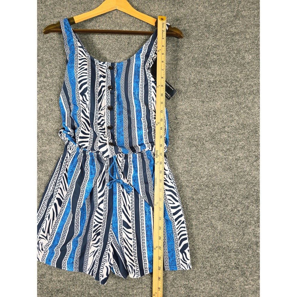 Summer Mae Swim Romper with Pockets One Piece Women with Short Boyleg Sz 6 - Picture 6 of 14
